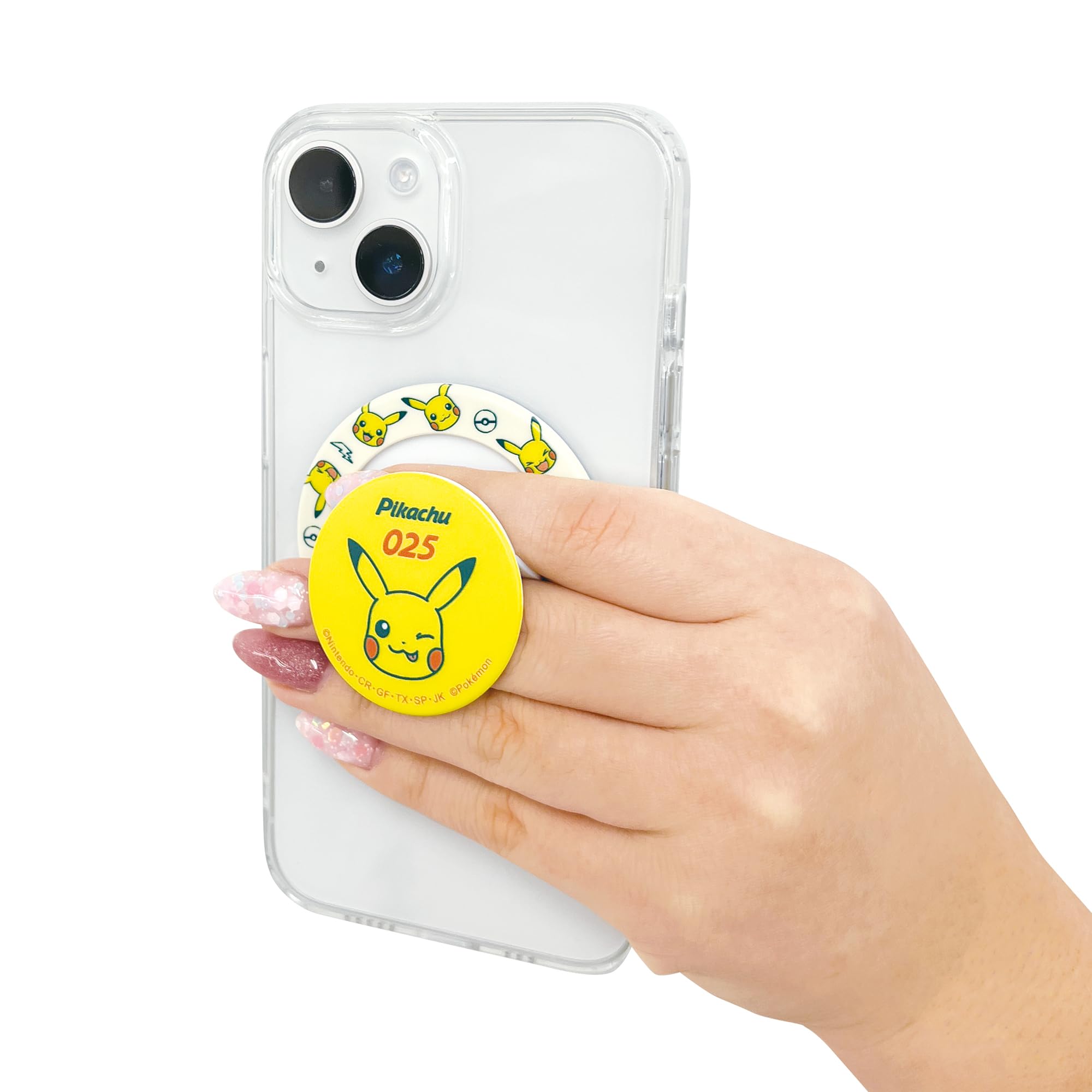Amazon.co.jp: サンクレスト ﾎﾟｹｯﾄﾓﾝｽﾀｰ MagSafe対応ｽﾏｰﾄﾌｫﾝｸﾞﾘｯﾌﾟ